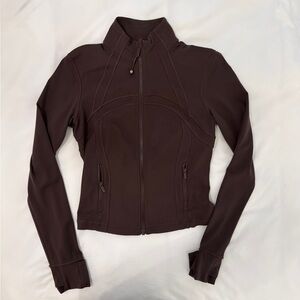 Lululemon Brown Cropped Define Jacket